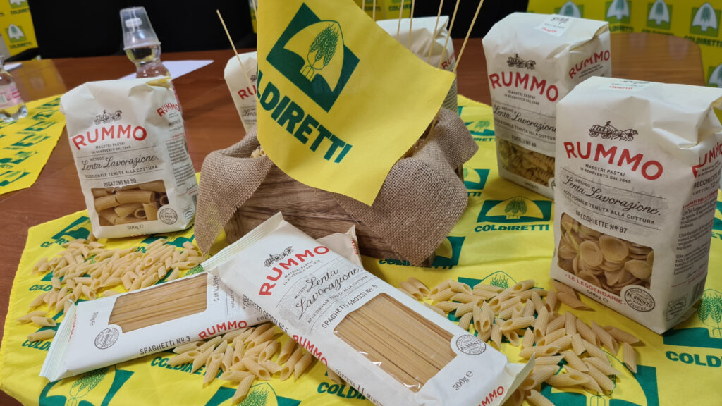 PASTA: COLDIRETTI E RUMMO, IN 10 ANNI PASTA 100% SANNITA