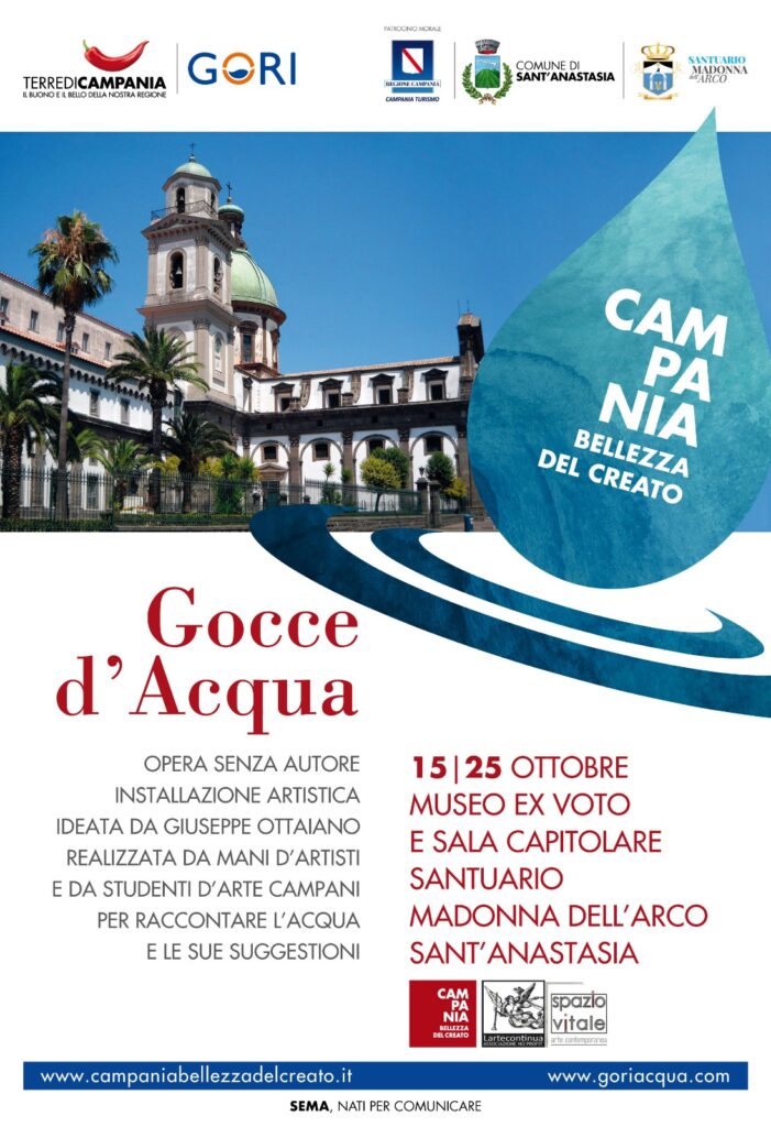 “Gocce d’Acqua”: nuova esposizione al Santuario della Madonna dell’Arco