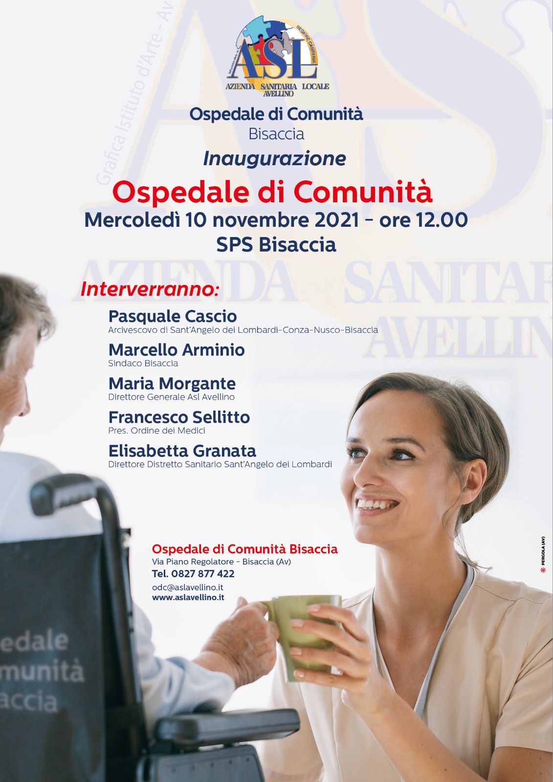 BISACCIA (AV). Inaugurazione  dellOspedale della Comunità