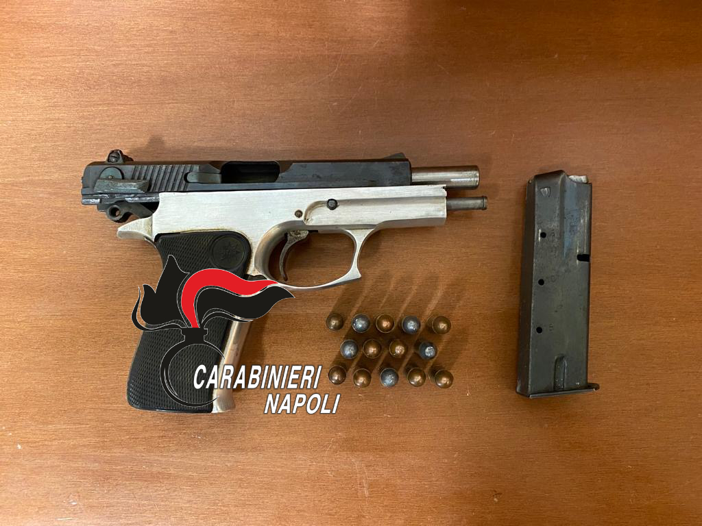 SantAnastasia: Controlli dei Carabinieri tra trattori rubati e pistola. Un arresto e una persona denunciata