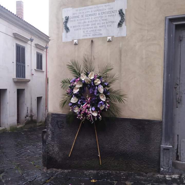 Mugnano   IV novembre cerimonia in piazza