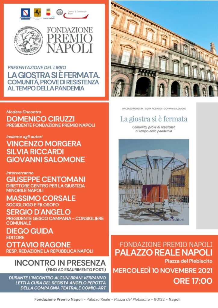 Presentazione libro La giostra si è fermata   Fondazione Premio Napoli