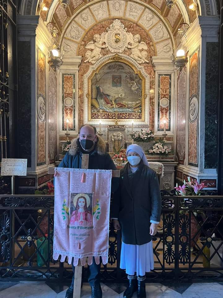 Mugnano Celebrazione del Patrocinio di Santa Filomena stamattina al Santuario Mugnano Celebrazione del Patrocinio di Santa Filomena stamattina al Santuario