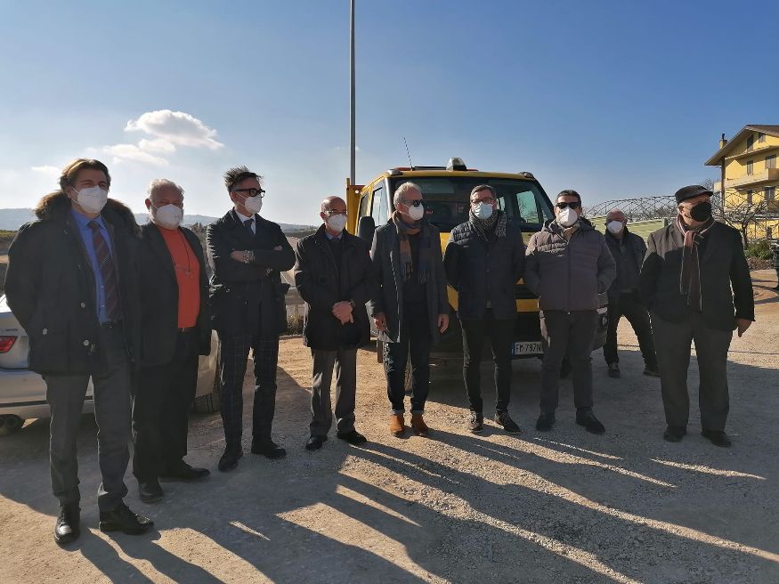 Strada statale 90/Var “variante di Grottaminarda”: sopralluogo di Anas e comune in occasione della conclusione dei lavori. Strada statale 90/Var “variante di Grottaminarda”: sopralluogo di Anas e comune in occasione della conclusione dei lavori.