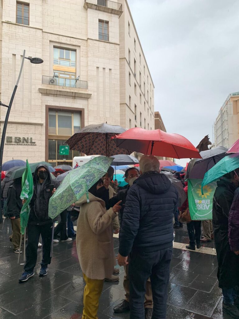 Ucraina, Europa Verde a Largo Berlinguer partecipa alla manifestazione per la pace