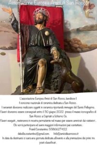 L Associazione Europea amici di San Rocco e il suo cammino allombra del pellegrino di Dio.