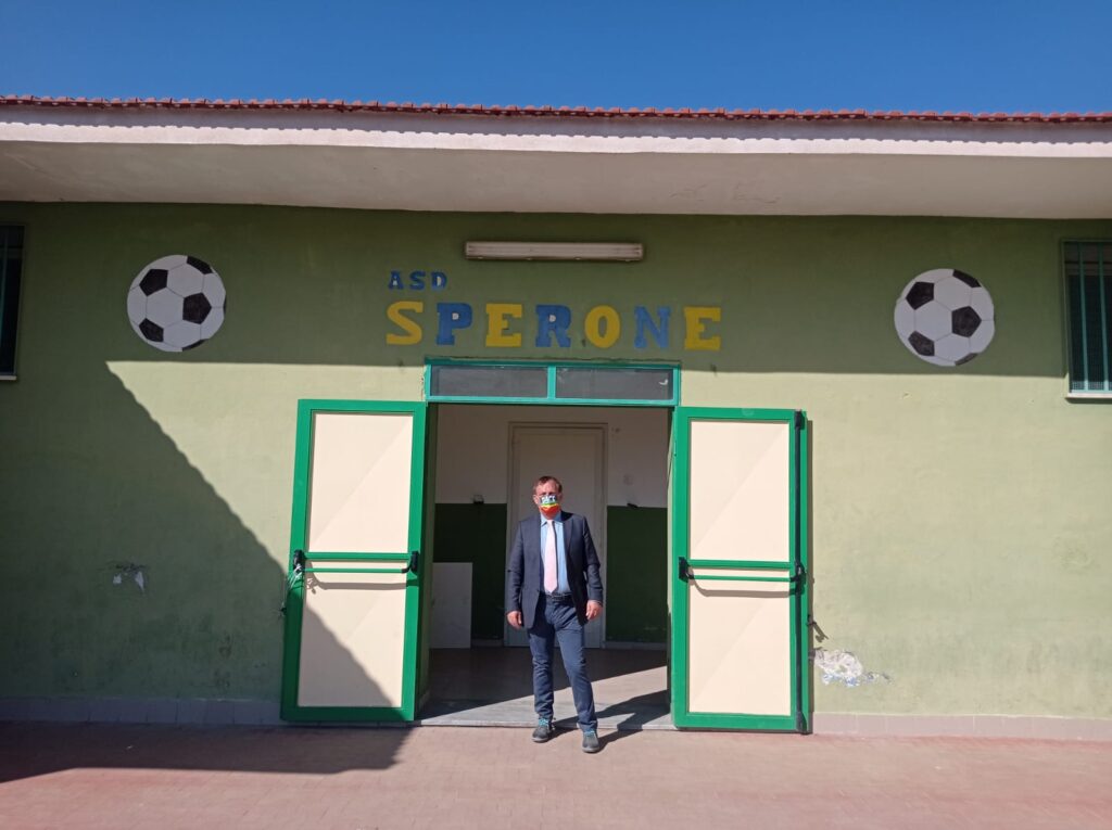 SPERONE. Salvatore Alaia: Flash mob allo stadio S. Elia a sostegno della pace