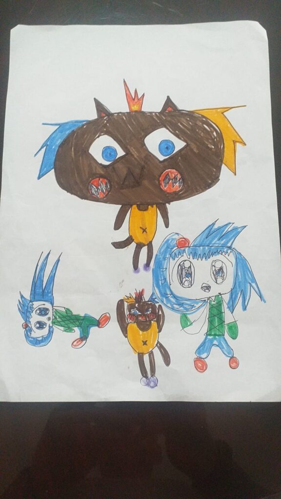 Angela  Sorrentino, la bimba autistica con la passione dei disegni, riceve lattenzione anche de Il Mattino