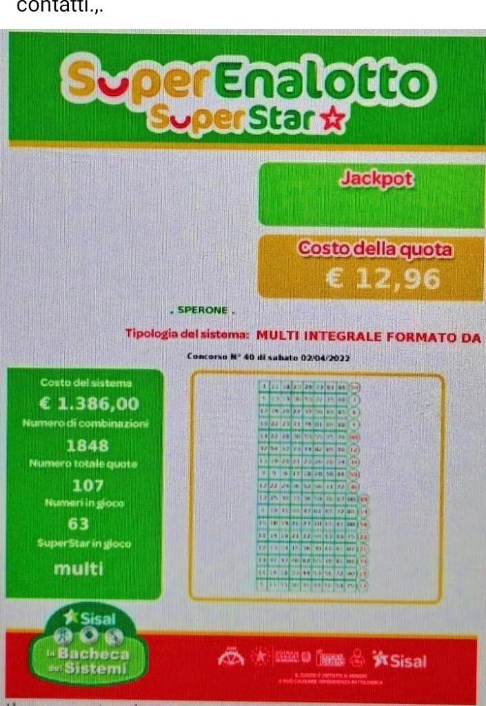 A caccia del 6 ultramilionario del SuperEnalotto con la ricevitoria Augustus Bar