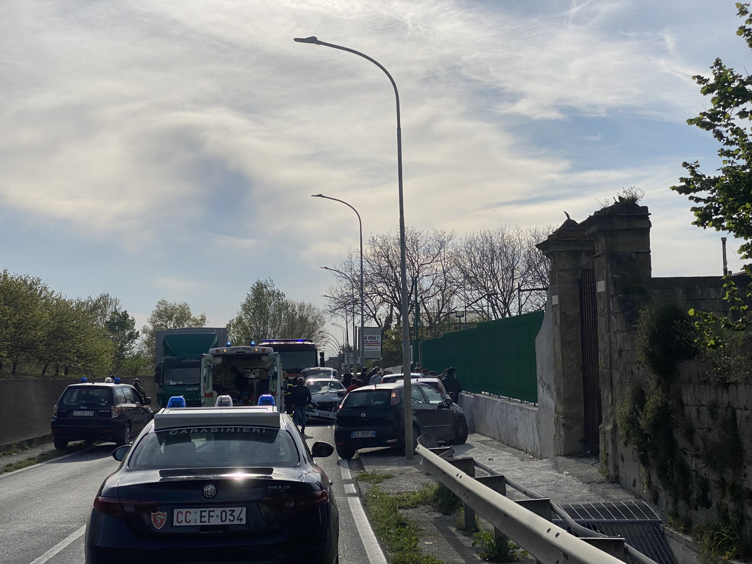 Avella. Grave incidente stradale sulla statale 7 bis Avella. Grave incidente stradale sulla statale 7 bis