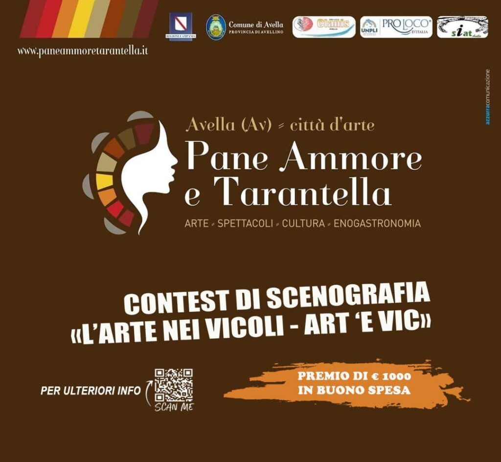 AVELLA.Pane Ammore e Tarantella lancia il contest con un premio di 1000 euro,ecco come partecipare.