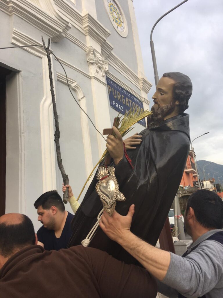 AVELLA. La Statua di San Ciro ritorna a casa. La chiesetta del Purgatorio  ritrova il suo Santo protettore
