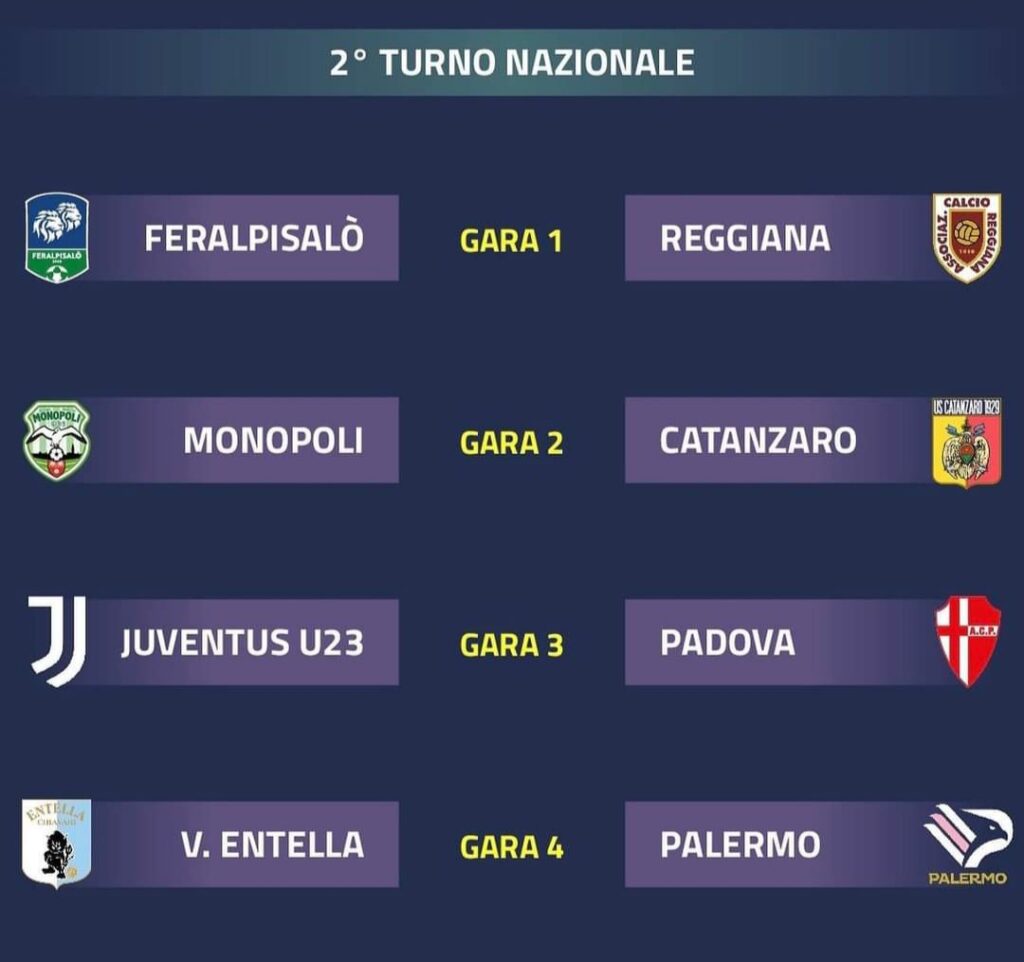 Calcio, Serie C. Ecco le sfide del secondo turno nazionale dei playoff.
