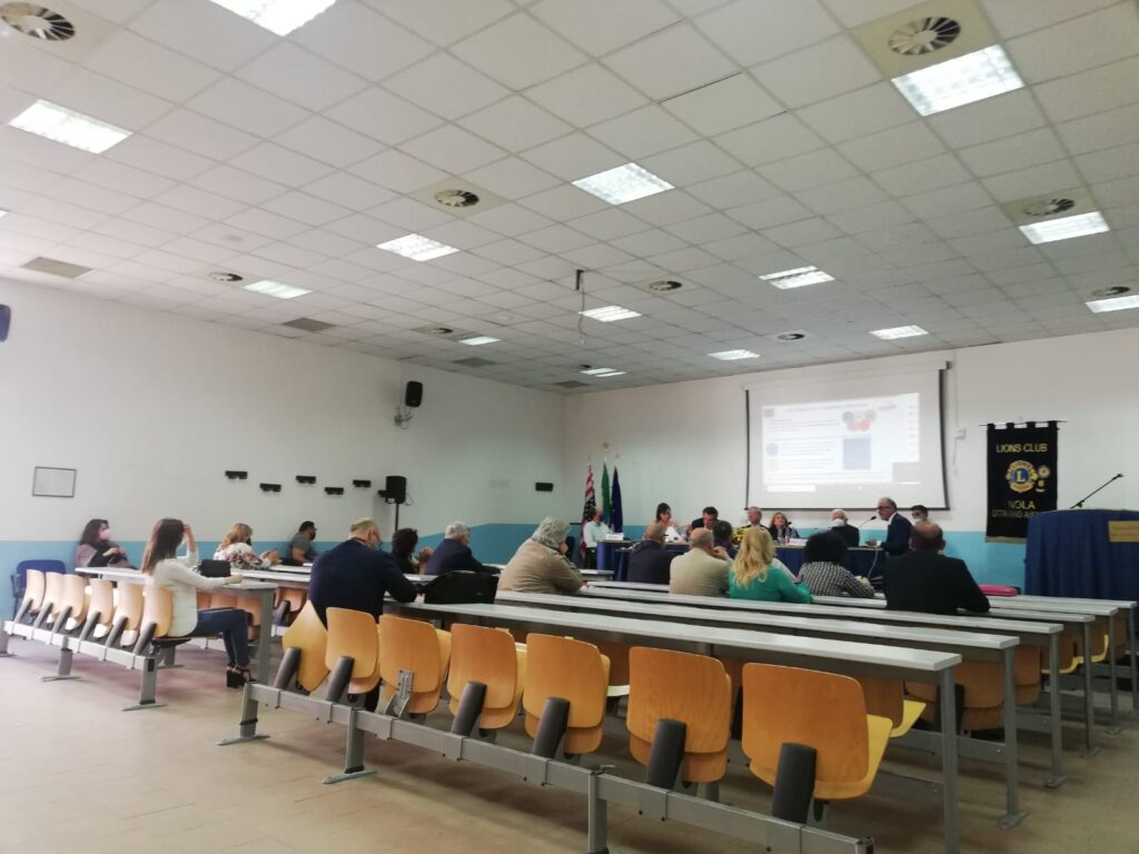 NOLA. Lions Club Nola Ottaviano Augusto  e linquinamento da polveri sottili, convegno in partnership con la Camera Civile di Nola.
