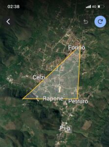 Forino (Av): Federico Perna ex Consigliere Comunale  Quel magico triangolo che da secoli tratteggia la cristianità forinese