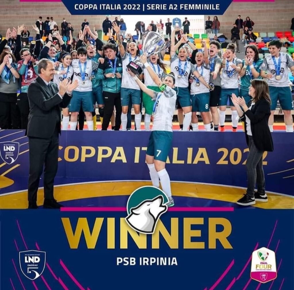 Premio “Bassa Irpinia”  2022 alla squadra di calcio Femminile Psb Irpinia