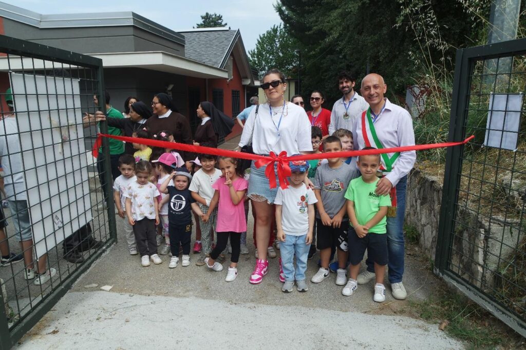 SALZA IRPINA. Orto progettato e curato dai bambini, attività didattiche e formative oltre che interattive.