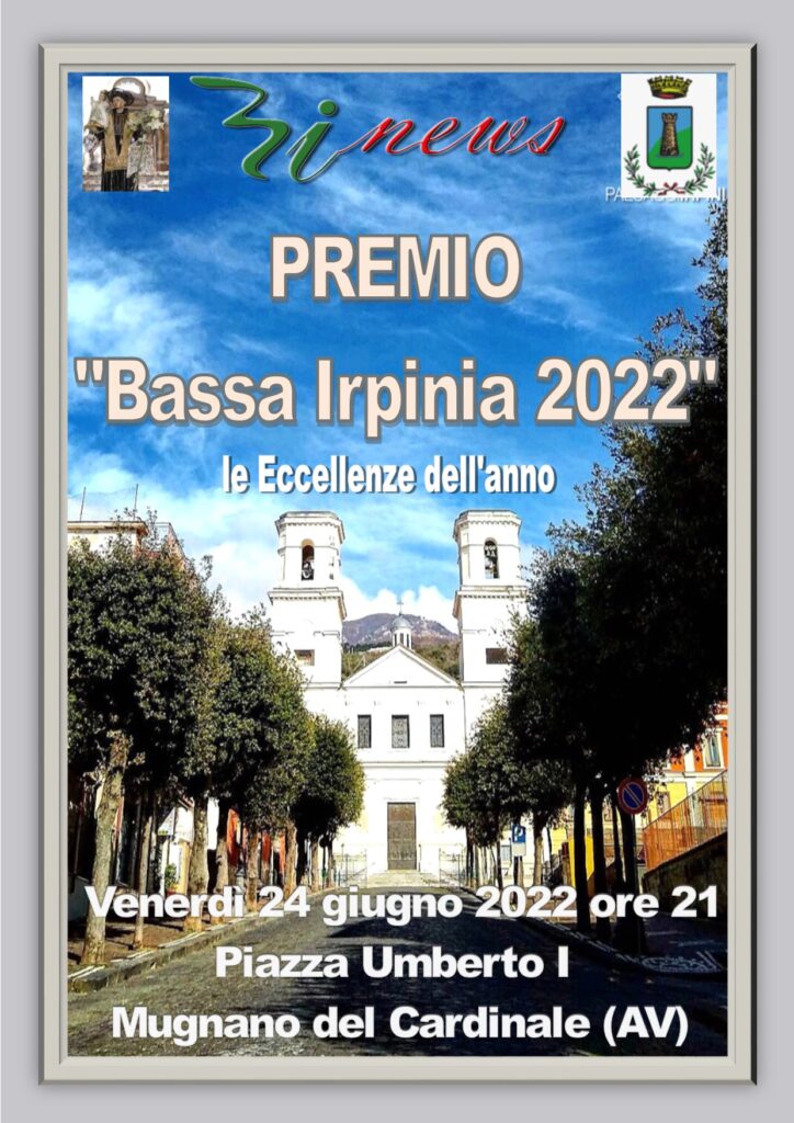 Mugnano del Cardinale   Alla IACO GROUP il Premio Bassa Irpinia 2022