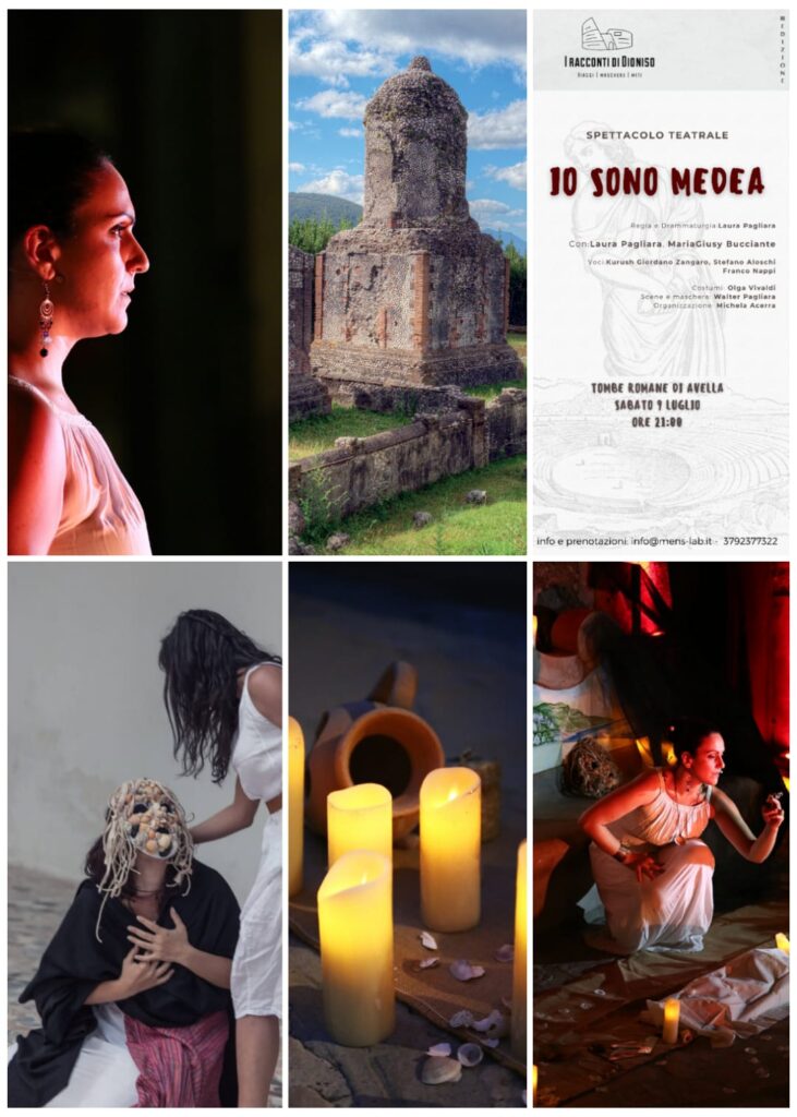 Io Sono Medea   I Racconti di Dioniso  Tombe Romane di Avella