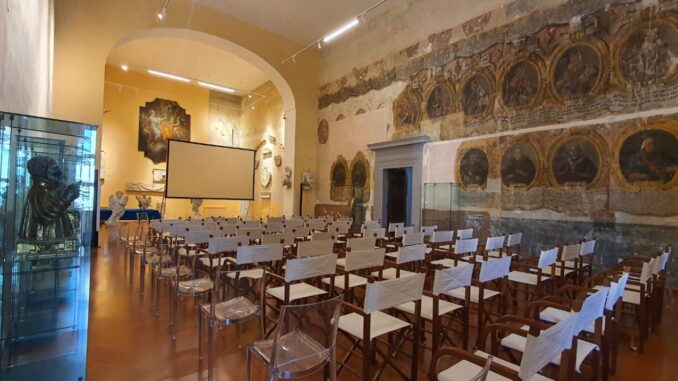 Salone dei Medaglio Palazzo vescovile Nola