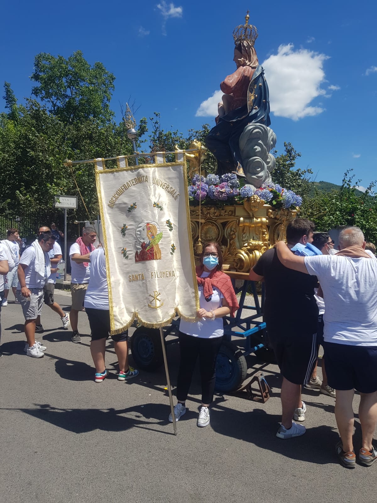 Mugnano del Cardinale (AV) Processione di Maria Santissima delle Grazie tra tradizione e innovazione. Foto e Video Mugnano del Cardinale (AV) Processione di Maria Santissima delle Grazie tra tradizione e innovazione. Foto e Video