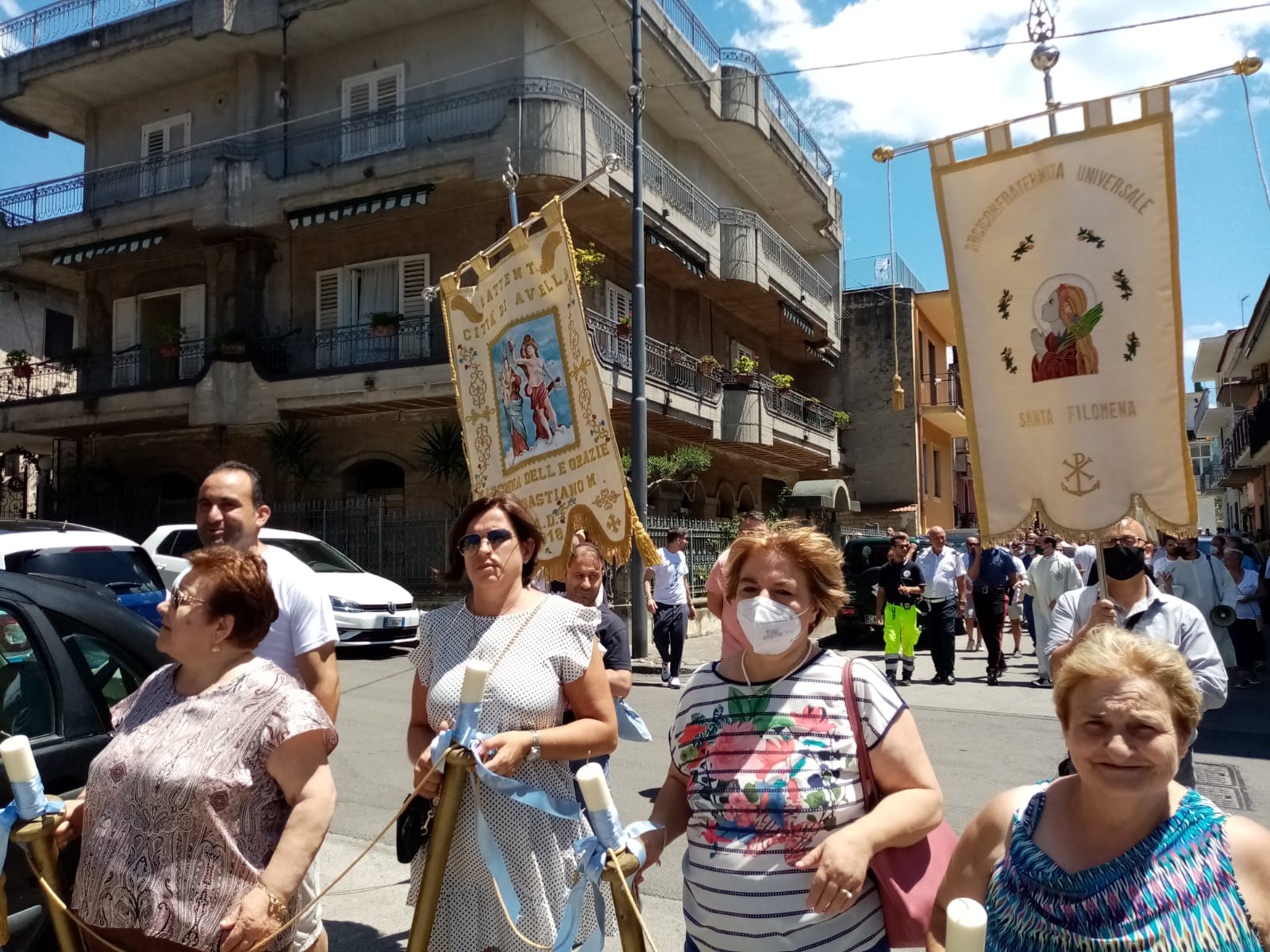 Mugnano del Cardinale (AV) Processione di Maria Santissima delle Grazie tra tradizione e innovazione. Foto e Video Mugnano del Cardinale (AV) Processione di Maria Santissima delle Grazie tra tradizione e innovazione. Foto e Video