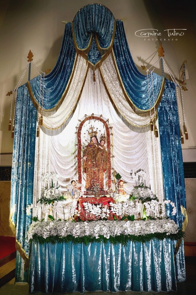 VISCIANO. La processione in onore di Maria SS. del Carpinello. Foto e Video