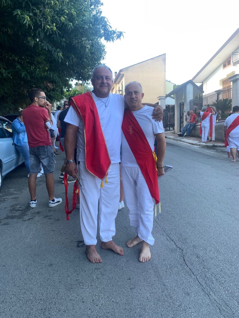 ALTAVILLA IRPINA. Le foto dei Battenti avellani in onore di San Pellegrino