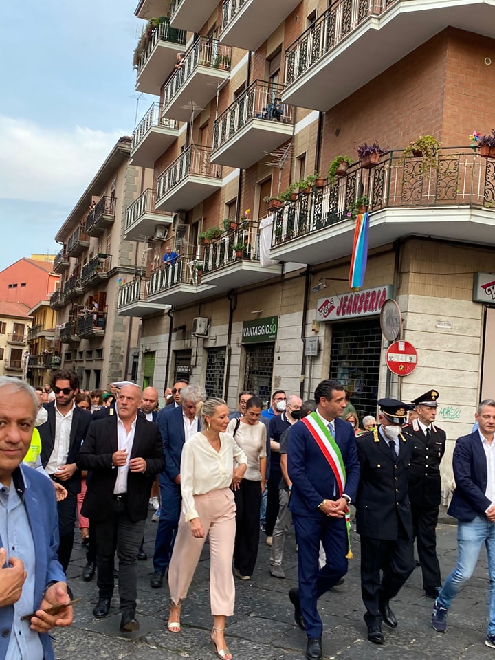AVELLINO . Ieri si è svolta la tradizionale processione dellAssunta AVELLINO . Ieri si è svolta la tradizionale processione dellAssunta