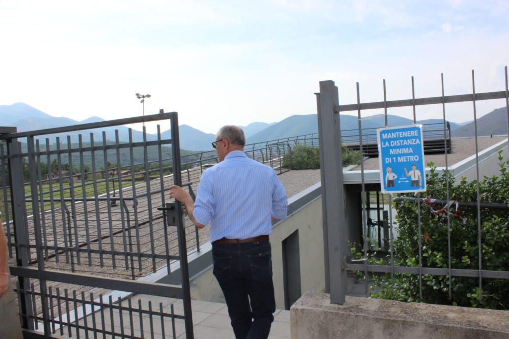 Avella  Visita ai monumenti da parte dei membri del Centro 66 dellArciconfraternita Universale di Santa Filomena