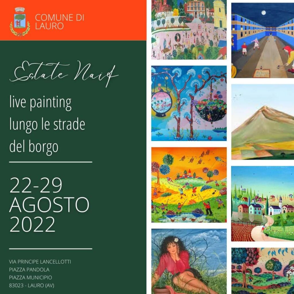 LAURO. Dopo quasi ventanni la magia dei Naif torna a colorare le strade di Lauro