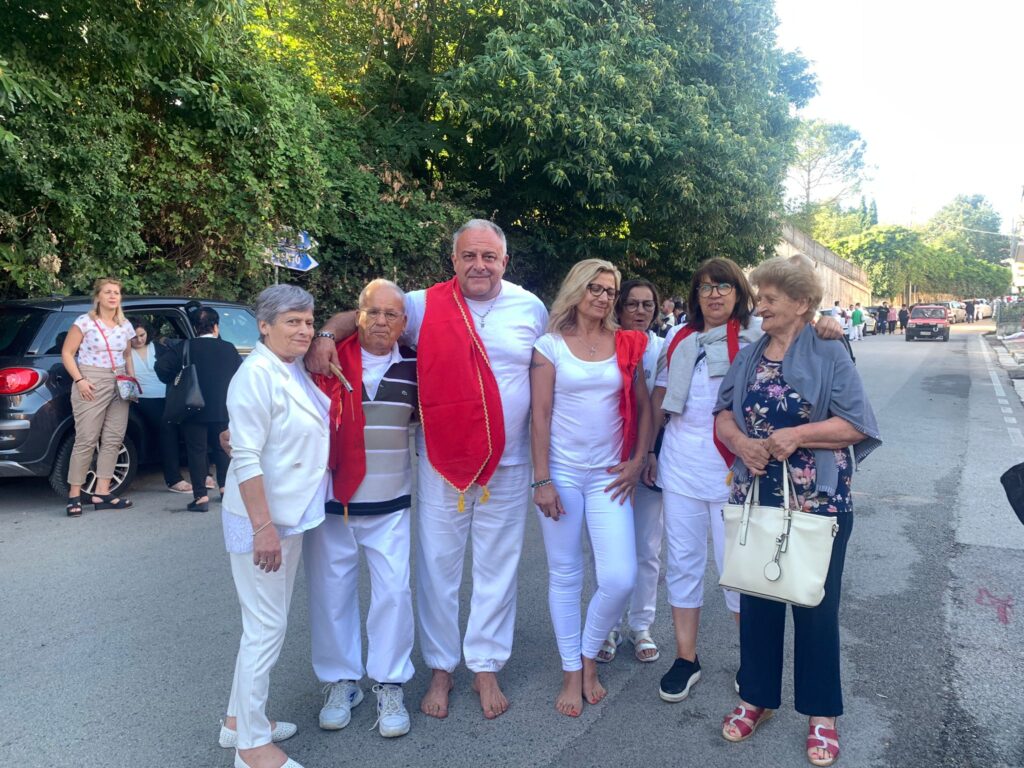 ALTAVILLA IRPINA. Le foto dei Battenti avellani in onore di San Pellegrino