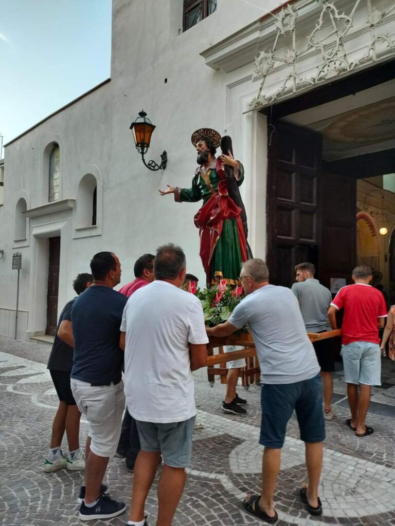 Sirignano   Intronizzazione di SantAndrea