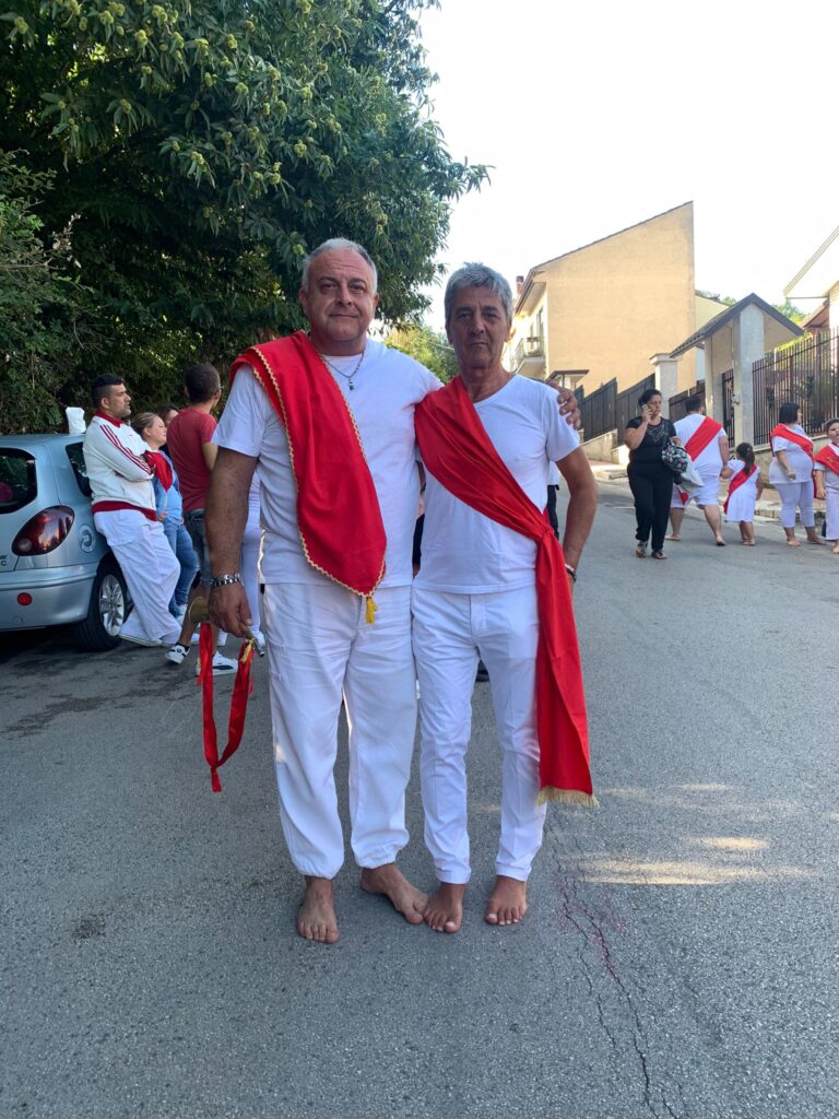 ALTAVILLA IRPINA. Le foto dei Battenti avellani in onore di San Pellegrino