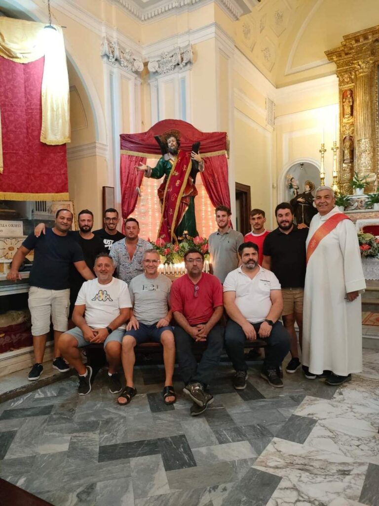 Sirignano   Intronizzazione di SantAndrea