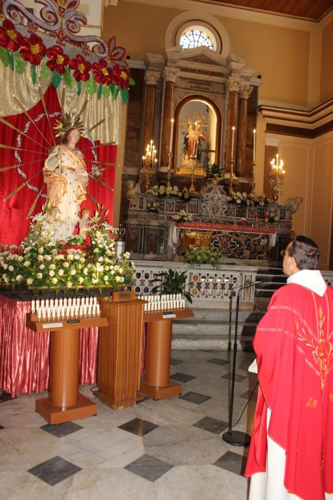Mugnano   Festa liturgica di Santa Filomena e in cammino verso Gesù e Maria
