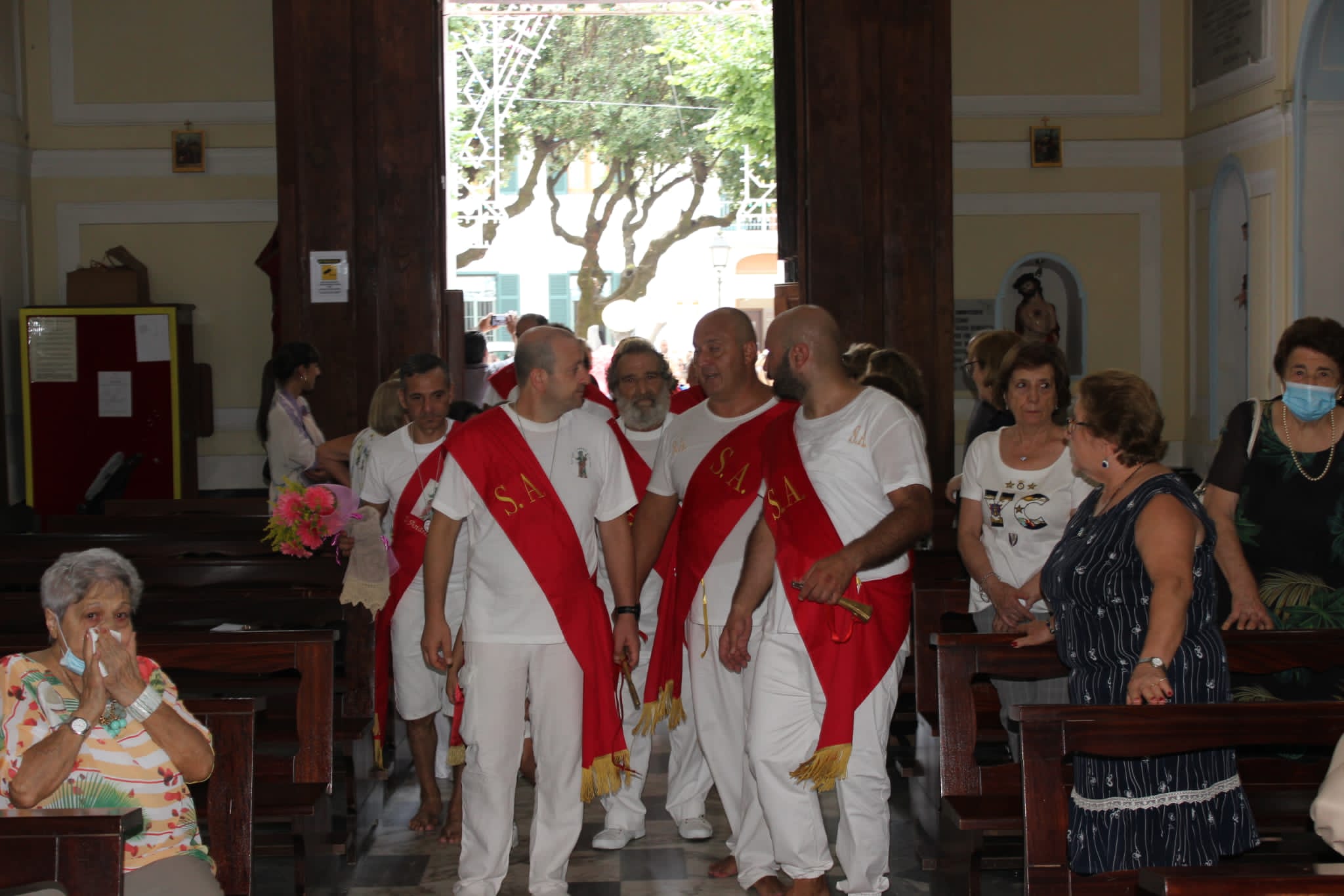 Sirignano  I Battenti di SantAndrea Apostolo ecco le foto più belle