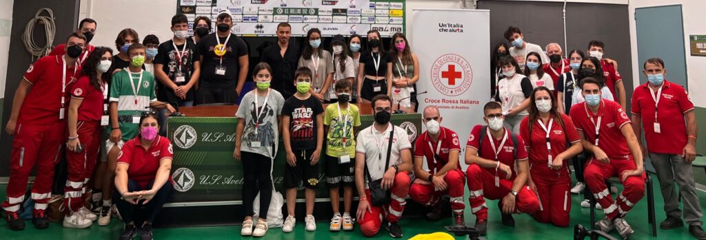 LU.S. Avellino incontra la Croce Rossa di Taurasi.