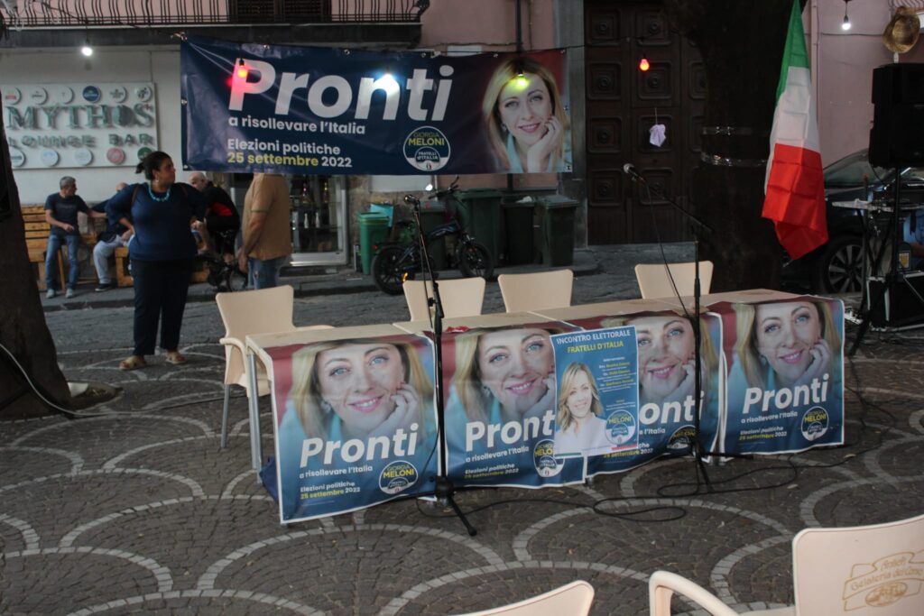 BAIANO. Politiche 2022, centro destro con  Rotondi e Cosenza a Baiano. La fotocronaca dell’evento