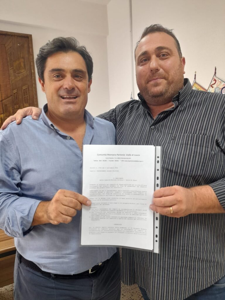 COMUNITÀ MONTANA PARTENIO. Il consigliere avellano Michele Salapete nominato consulente politico del presidente per l’area Baianese COMUNITÀ MONTANA PARTENIO. Il consigliere avellano Michele Salapete nominato consulente politico del presidente per l’area Baianese
