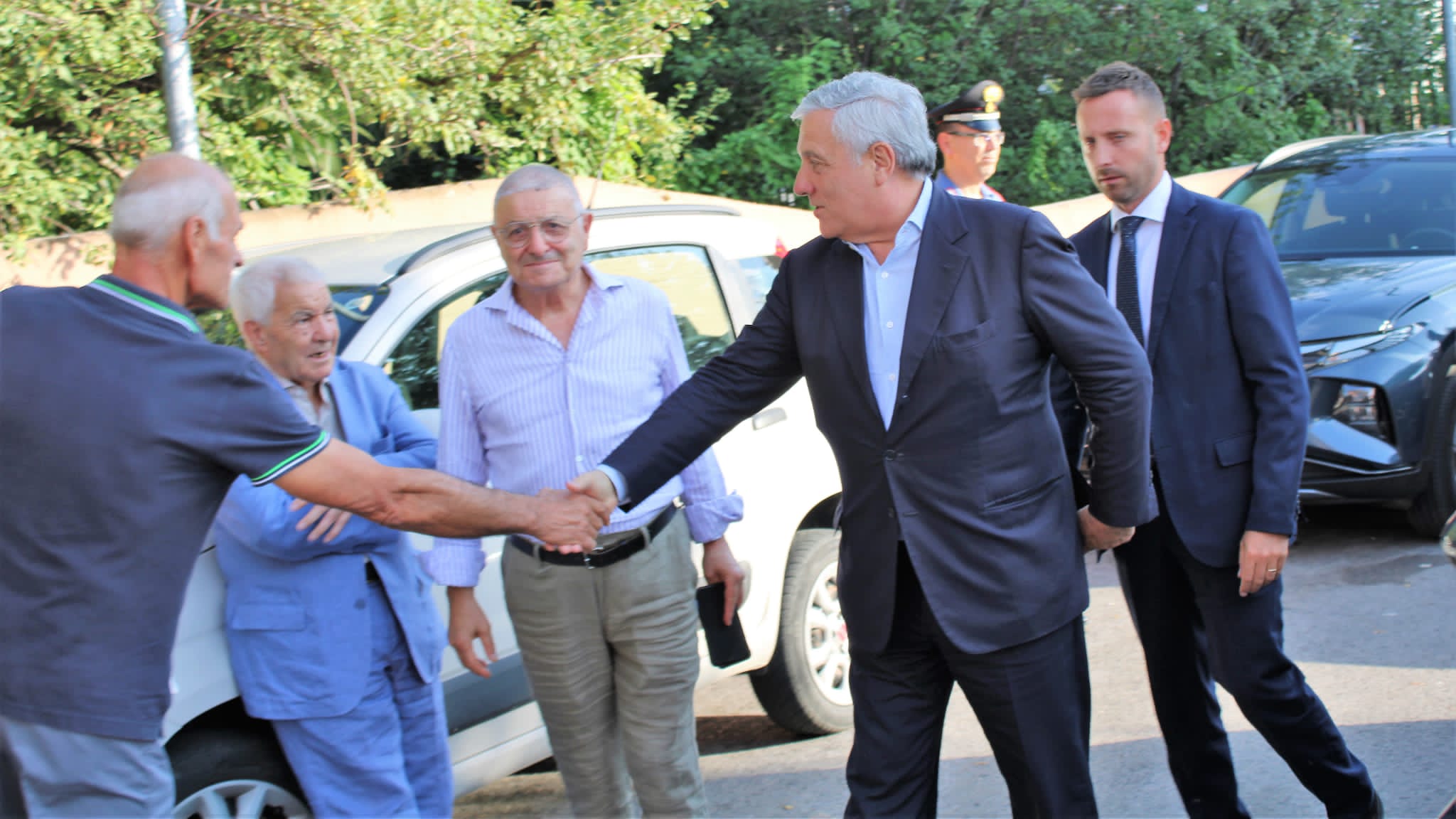 SIRIGNANO. Antonio Tajani apre la campagna del Centro Destra nel mandamento. Le foto
