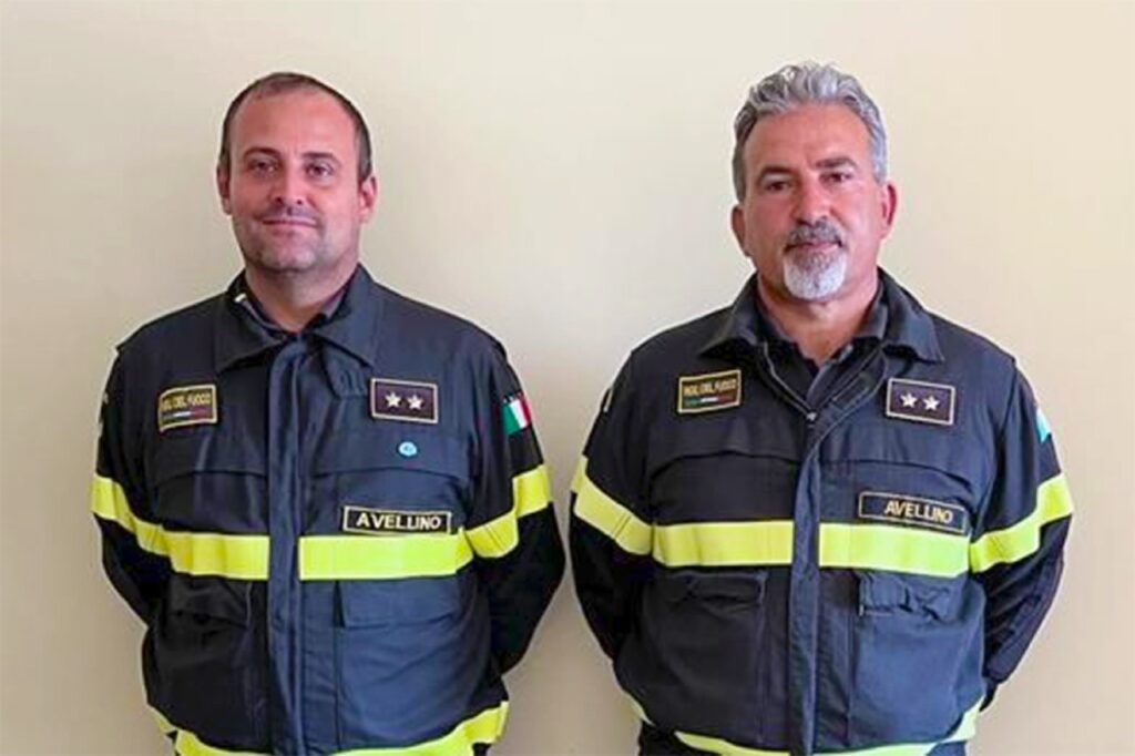 AVELLINO. Vigili del Fuoco, Davide Argenio e Angelo Mancini, nuovi ispettori antincendio