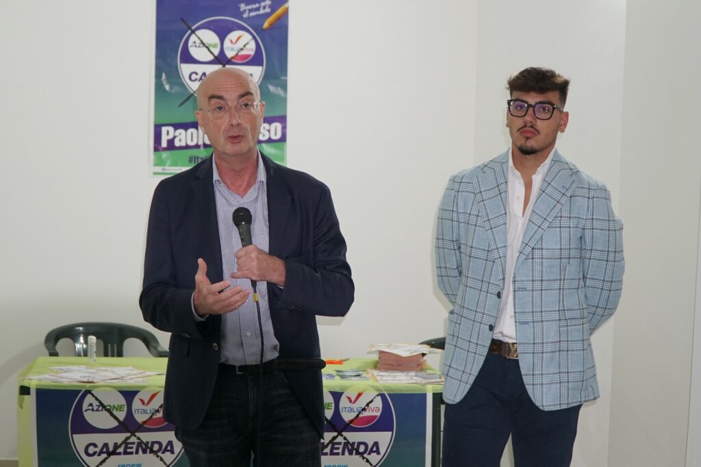 VISCIANO. Paolo Russo inaugura la sua sede elettorale. Foto