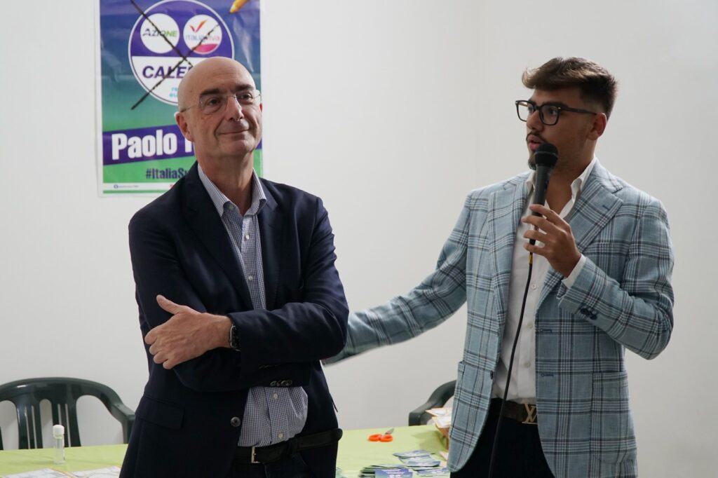 VISCIANO. Paolo Russo inaugura la sua sede elettorale. Foto