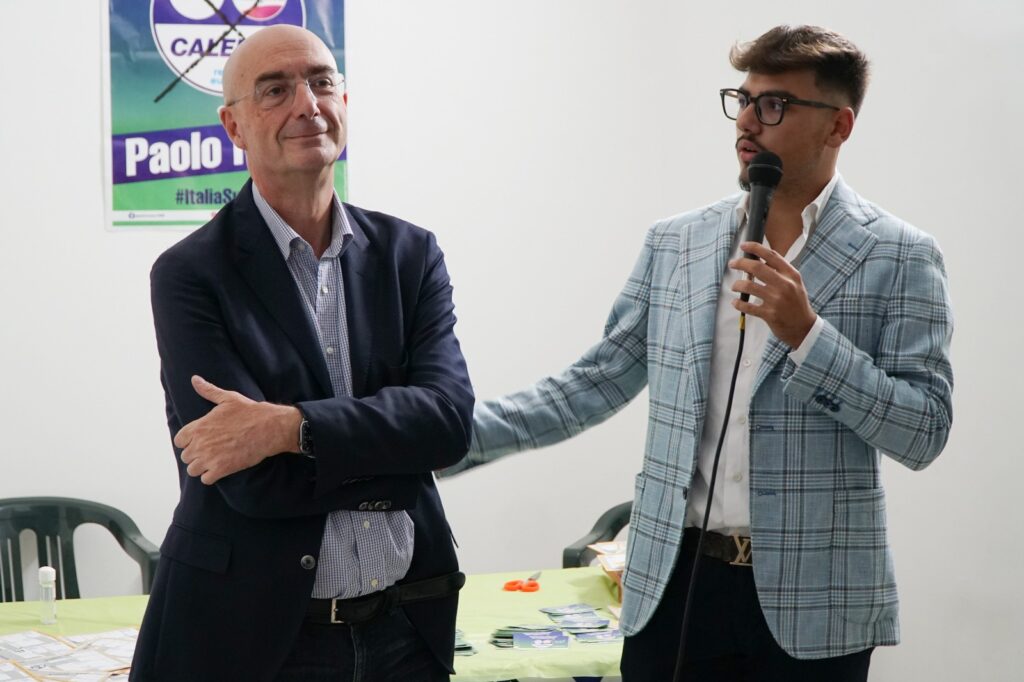 VISCIANO. Paolo Russo inaugura la sua sede elettorale. Foto