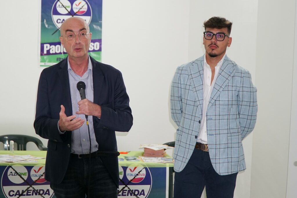VISCIANO. Paolo Russo inaugura la sua sede elettorale. Foto