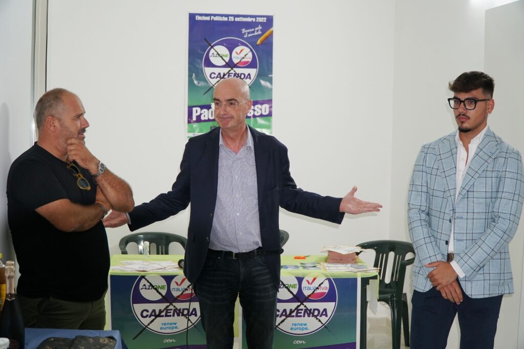 VISCIANO. Paolo Russo inaugura la sua sede elettorale. Foto