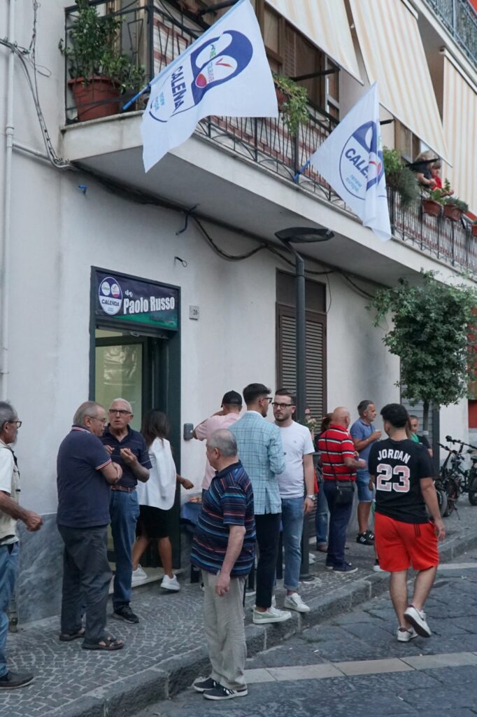 VISCIANO. Paolo Russo inaugura la sua sede elettorale. Foto