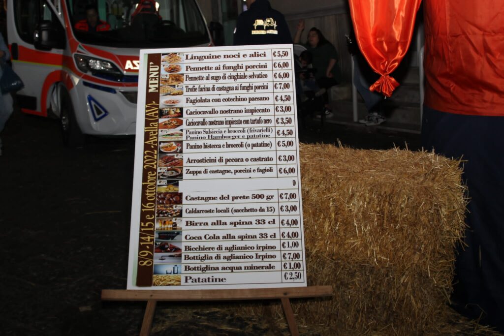 AVELLA. Le foto di un sabato di festa girando per la sagra della Castagna e della nocciola