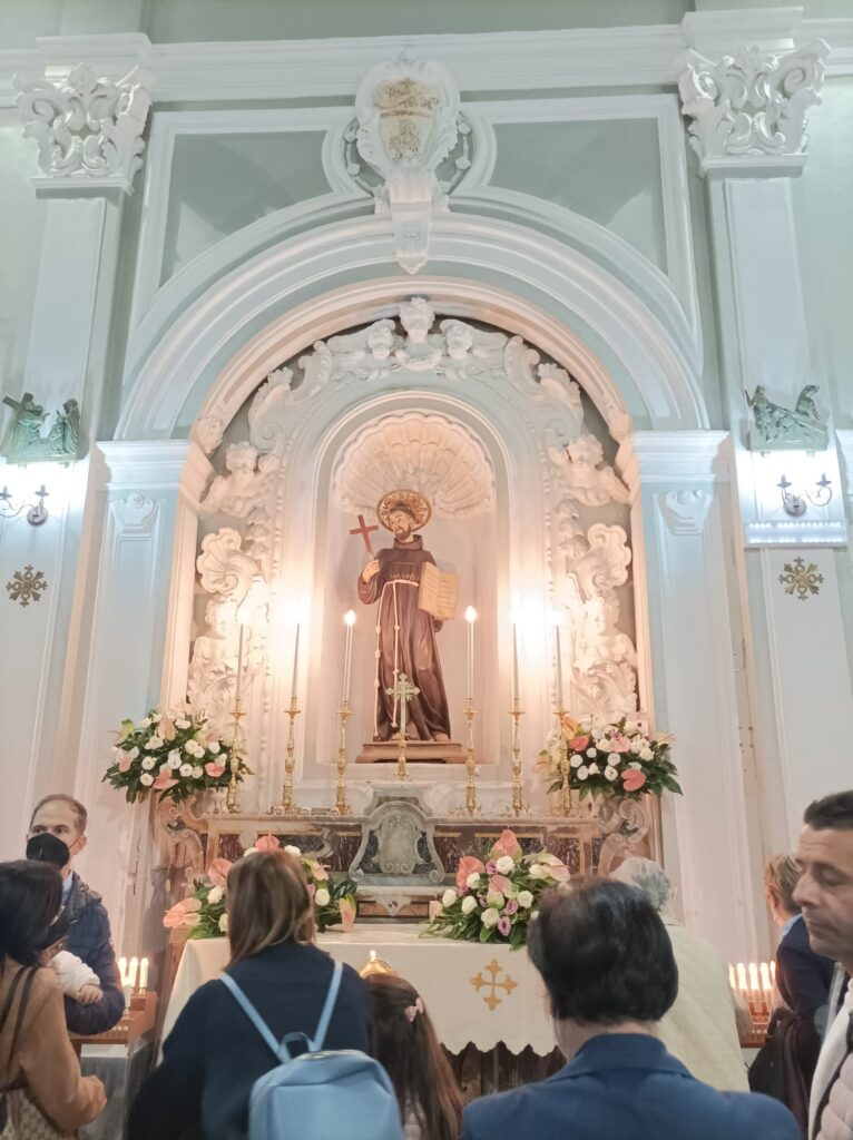 Avella  Festa di San Francesco con accensione della lampada. Video e Foto